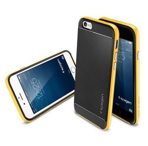 Чехол-накладка для Apple iPhone 6 - SGP Neo Hybrid желтый