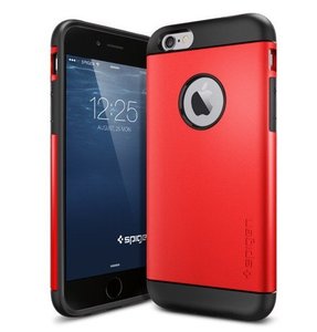 Чехол-накладка для Apple iPhone 6 - SGP Slim Armor красный