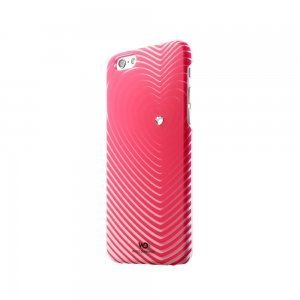 Чохол-накладка White Diamonds Heartbeat рожевий для iPhone 6/6S