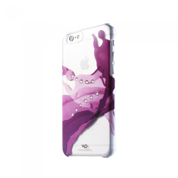 Чехол-накладка для Apple iPhone 6 - White Diamonds Liquids фиолетовый
