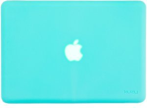 Чохол-накладка Apple MacBook Air 13" - Kuzy Rubberized Hard Case блакитний (Teal)