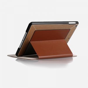 Чохол із орнаментом iBacks Flame коричневий для iPad Air/iPad (2017/2018)