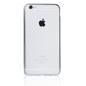 Бампер с рисунком iBacks Arc-shaped Venezia серый для iPhone 6/6S