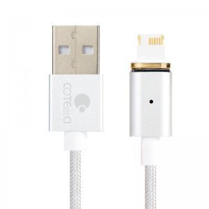 Кабель lightning для iPhone/iPad/iPod - COTEetCI M11 серебристый