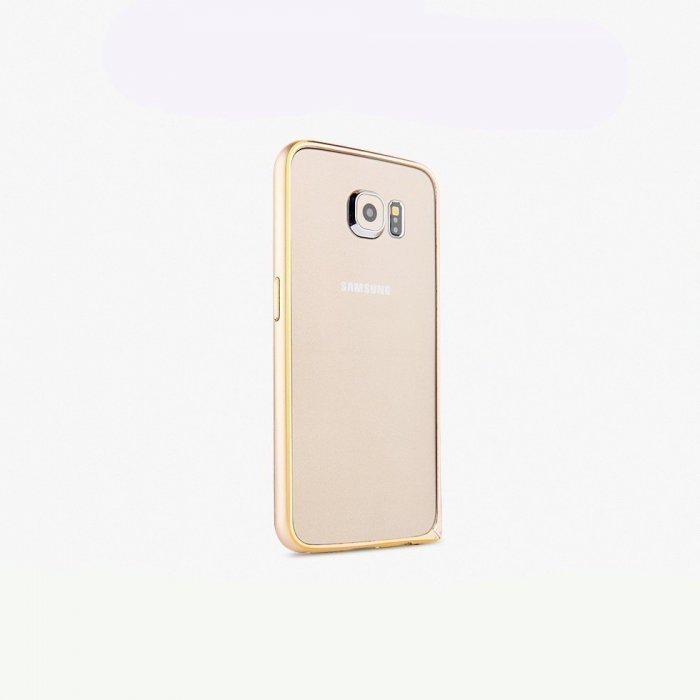 Чохол-бампер Samsung Galaxy S6 - Totu Mellow Element золотистий Чохол-бампер Samsung Galaxy S6 - Totu Mellow Element золотистий