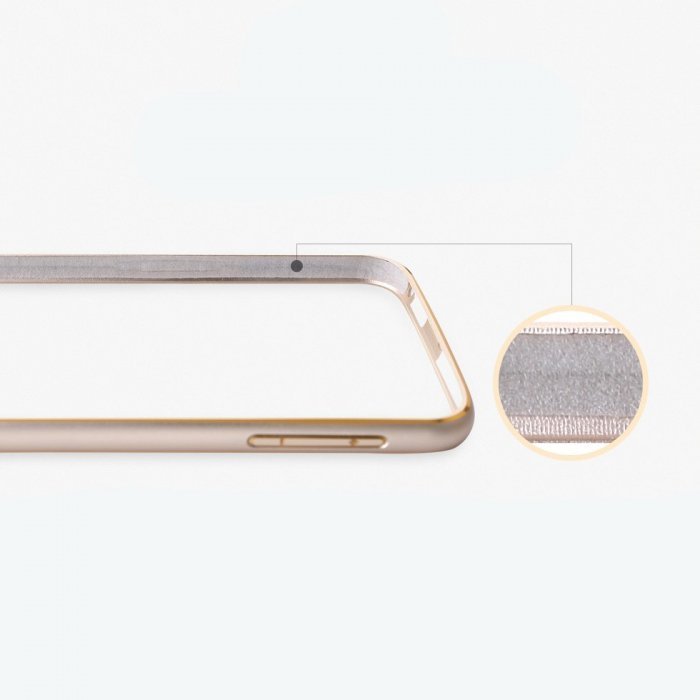 Чохол-бампер Samsung Galaxy S6 - Totu Mellow Element золотистий Чохол-бампер Samsung Galaxy S6 - Totu Mellow Element золотистий