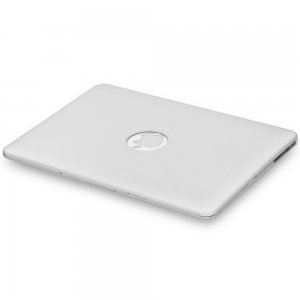 Чохол для Apple MacBook Air 13" - Kuzy Leather Hard Case білий