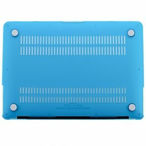 Чохол-накладка Apple MacBook Air 13" - Kuzy Rubberized Hard Case блакитний (Aqua)