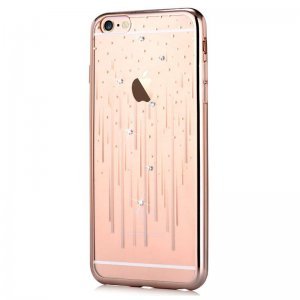 Чехол-накладка для Apple iPhone 6/6S - Devia Crystal Meteor золотистый