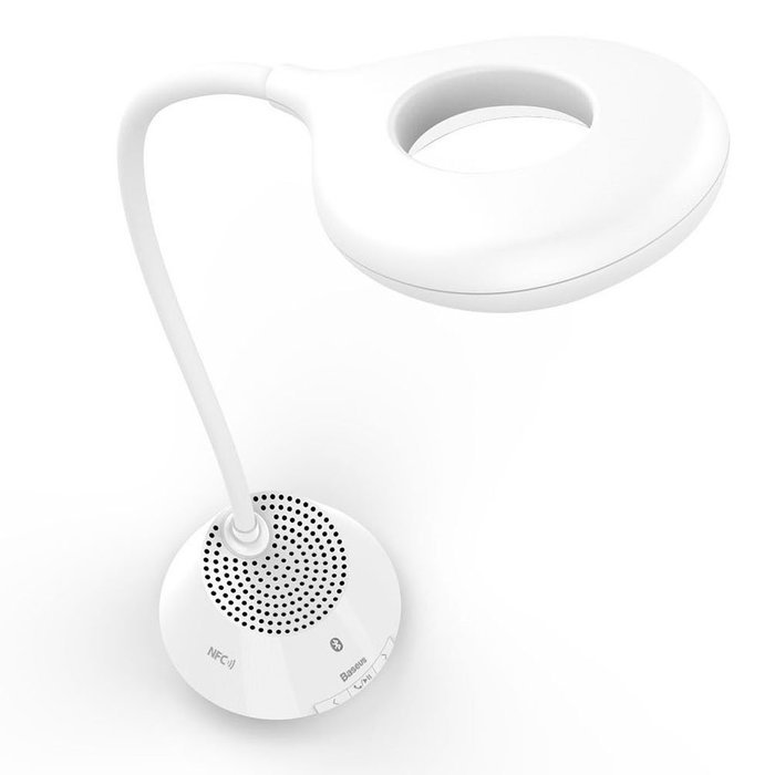 Лампа + Bluetooth спикер Baseus Mulight белая Лампа + Bluetooth спикер Baseus Mulight белая