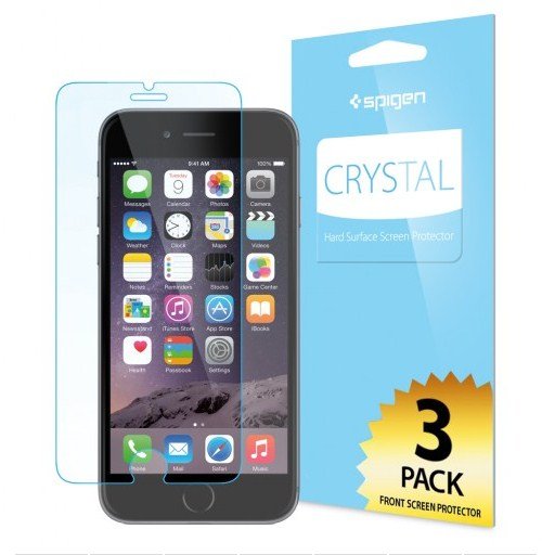 Набор защитных пленок для Apple iPhone 6 - SGP Crystal глянцевый