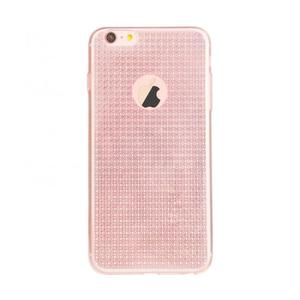 Силиконовый чехол Baseus Bling розовый для iPhone 6 Plus/6S Plus