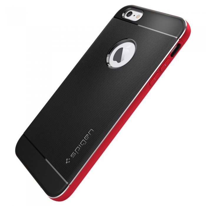 Чохол-накладка Spigen Case Neo Hybrid Metal червоний для iPhone 6 Plus/6S Plus