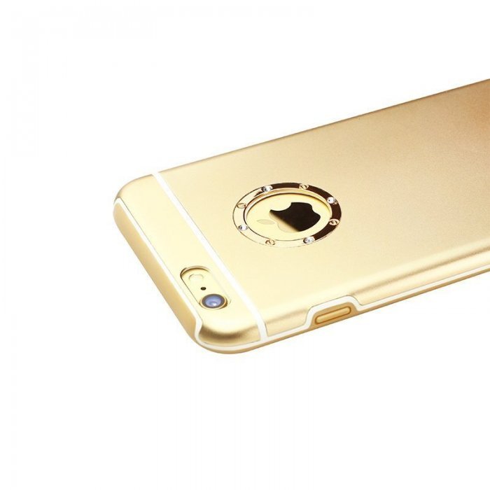Чехол со стразами iBacks Armour Diamond Cartier золотой для iPhone 6/6S Чехол со стразами iBacks Armour Diamond Cartier золотой для iPhone 6/6S