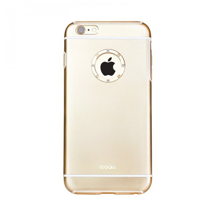 Чехол со стразами iBacks Armour Diamond Cartier золотой для iPhone 6/6S Чехол со стразами iBacks Armour Diamond Cartier золотой для iPhone 6/6S