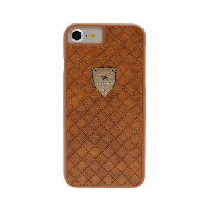 Кожаный чехол Polo Fyrste коричневый для iPhone 8 Plus/7 Plus