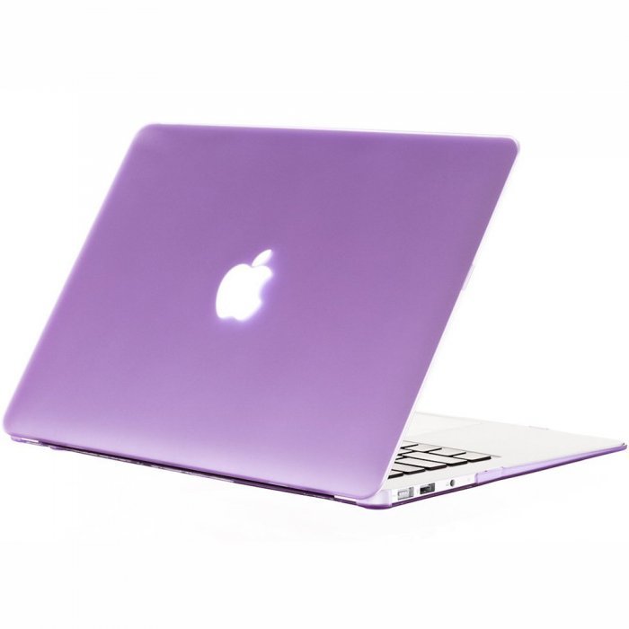 Чохол-накладка Apple MacBook Air 13" - Kuzy Rubberized Hard Case світло-фіолетовий