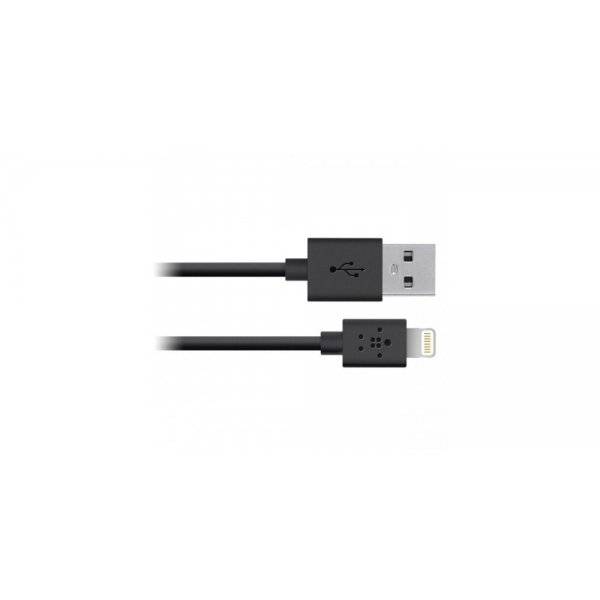 Кабель Lightning для Apple iPhone/iPad/iPod - Belkin Lightning to USB 1.2м чёрный