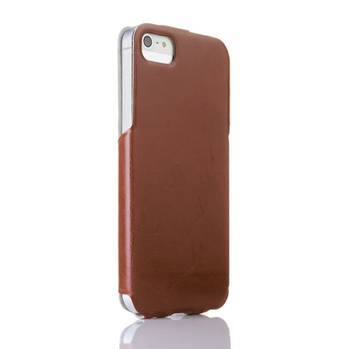 Кожаный флип чехол New Case Flip красный для iPhone 5/5S/SE Кожаный флип чехол New Case Flip красный для iPhone 5/5S/SE
