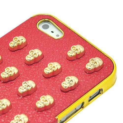 3D чехол 3D Small Skull Pattern красный для iPhone 5/5S/SE 3D чехол 3D Small Skull Pattern красный для iPhone 5/5S/SE