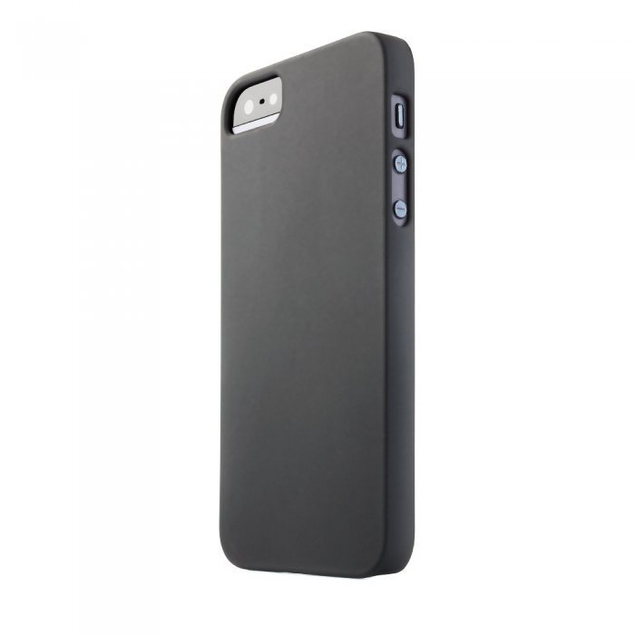 Пластиковый чехол NewCase Matte черный для iPhone 5/5S/SE