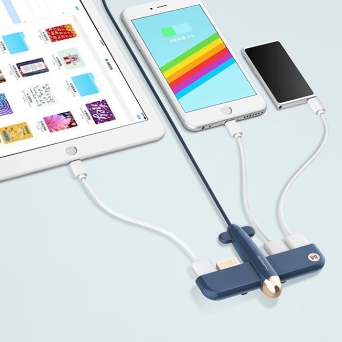 USB хаб 3Life Airplane синий USB хаб 3Life Airplane синий