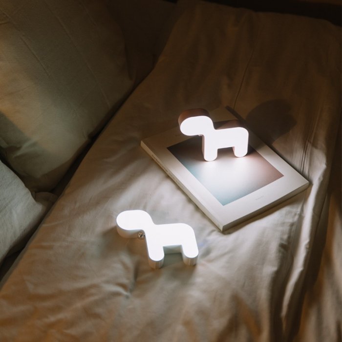 Ночник 3Life Dog розовый