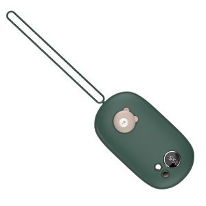 Грелка для рук + дополнительный аккумулятор 3Life Tie Tie Pet зелёная