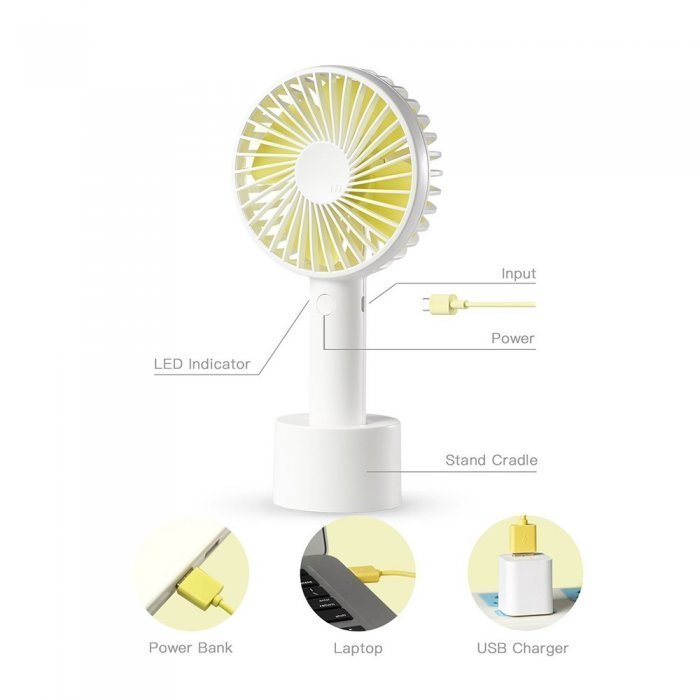 Портативный вентилятор 3Life N9 зелёный