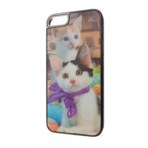 Чехол-накладка для Apple iPhone 5/5S - 3d Effect Cat