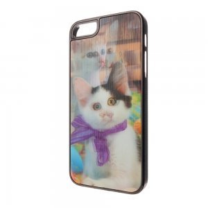 Чехол-накладка для Apple iPhone 5/5S - 3d Effect Cat