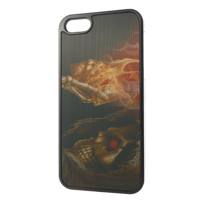 Чехол-накладка для Apple iPhone 5/5S - 3d Effect Death and Cards