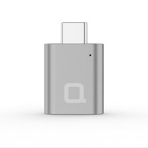 Переходник NoNDA с USB на USB-C серый