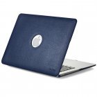 Чехол-накладка для Apple MacBook Air 13" - Kuzy Leather Hard Case темно-синий Чехол-накладка для Apple MacBook Air 13" - Kuzy Leather Hard Case темно-синий