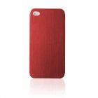 Металлический чехол NewCase Ultra Thin красный для iPhone 5/5S/SE