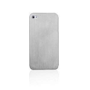 Металлический чехол NewCase Ultra Thin серебристый для iPhone 5/5S/SE