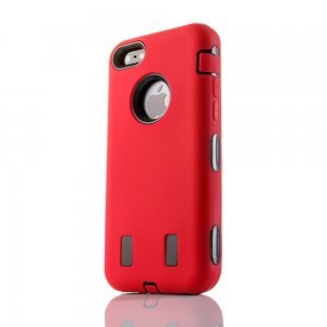 Противоударный чехол Griffin Survivor красный для iPhone 5/5S/SE