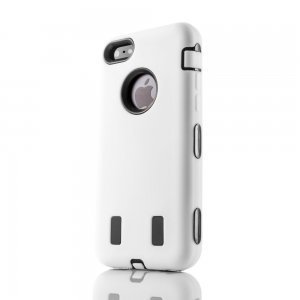 Противоударный чехол Griffin Survivor белый для iPhone 5/5S/SE