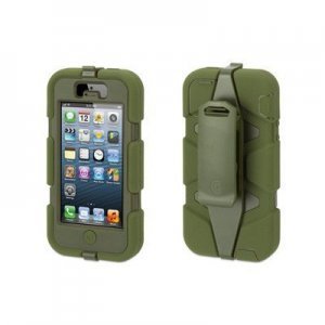 Чехол с креплением на пояс Griffin Survivor зеленый для iPhone 5/5S/SE Чехол с креплением на пояс Griffin Survivor зеленый для iPhone 5/5S/SE