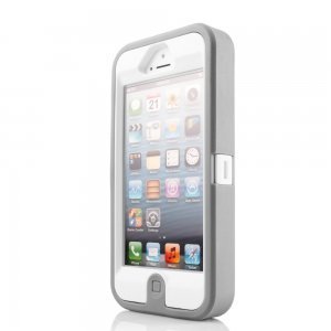 Противоударный чехол OtterBox Defender серый для iPhone 5/5S/SE