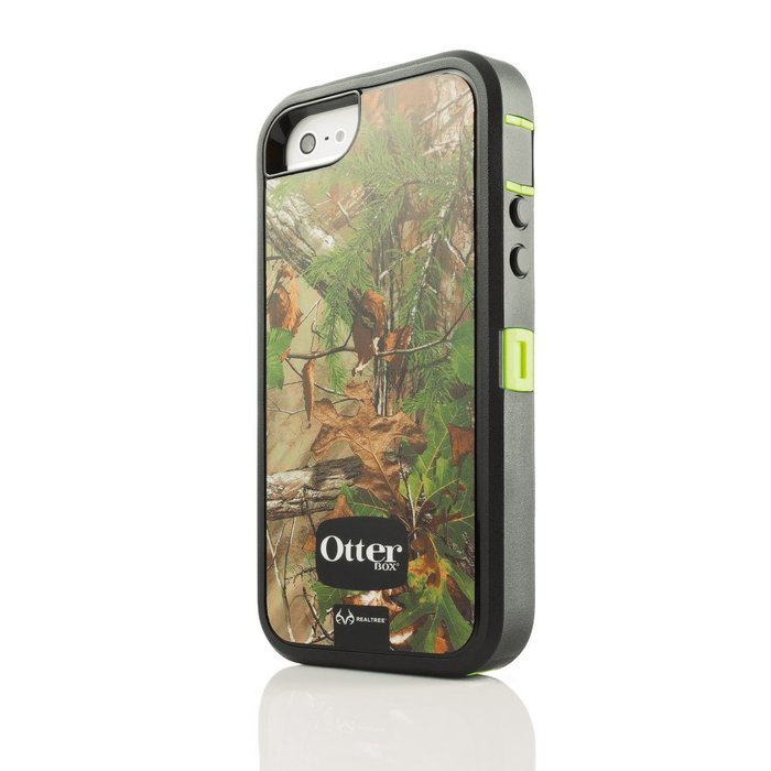 Противоударный чехол OtterBox Defender RealTree зеленый + черный для iPhone 5/5S/SE