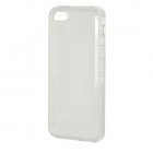Полупрозрачный чехол New Case Semitransparent белый для iPhone 5C