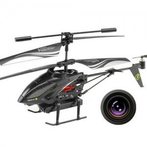 Вертолет на управлении i-Helicopter с камерой черный Вертолет на управлении i-Helicopter с камерой черный
