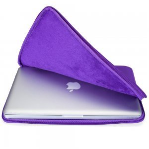 Чохол-кишеня для Apple MacBook Pro 15"/Pro Retina 15" - Runetz Soft Sleeve фіолетовий