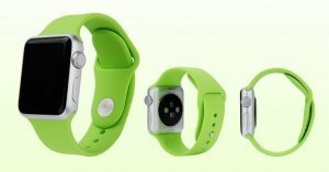 Ремінець Coteetci W3 зелений для Apple Watch 38/40/41 мм