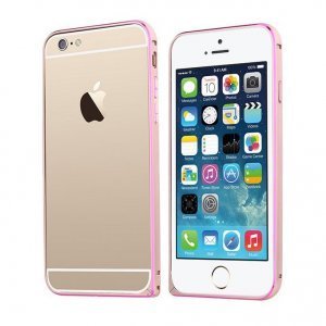 Металлический бампер TOTU Mellow series Element золотой + розовый для iPhone 6 Металлический бампер TOTU Mellow series Element золотой + розовый для iPhone 6