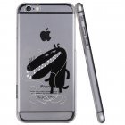 Чехол-накладка для Apple iPhone 6 - ESR Mania Series Monster Kid прозрачный + черный
