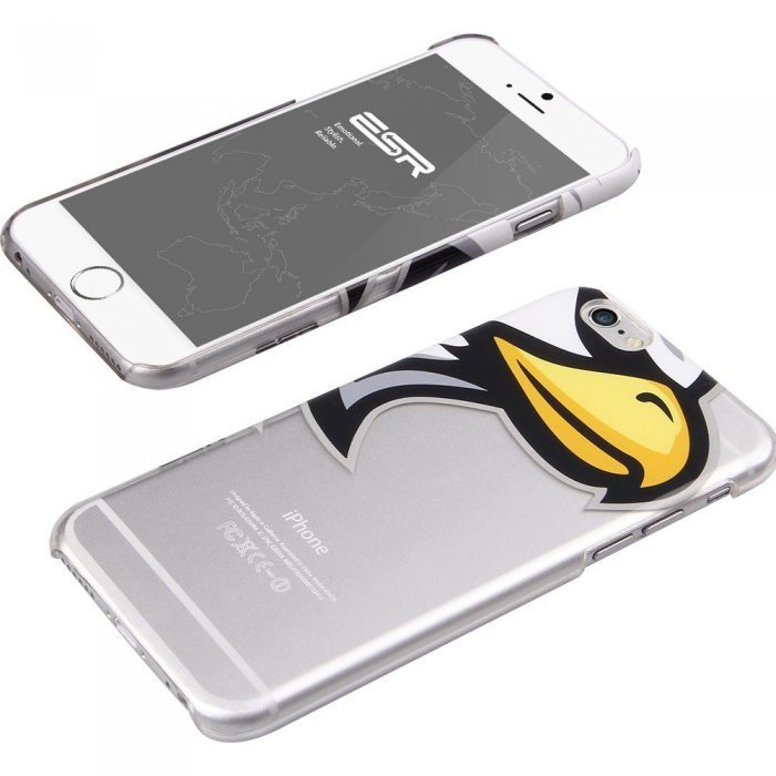 Чехол-накладка для Apple iPhone 6 - ESR Mania Series Eagle Eye прозрачный + белый Чехол-накладка для Apple iPhone 6 - ESR Mania Series Eagle Eye прозрачный + белый