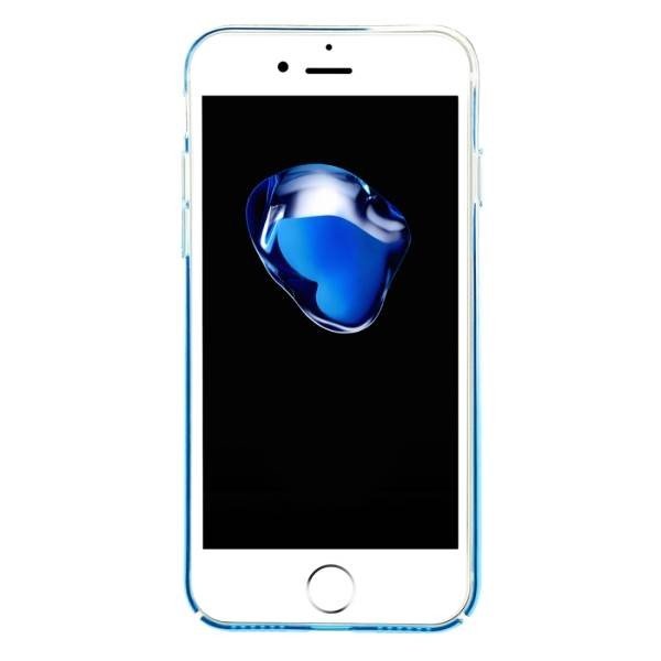 Полупрозрачный чехол Baseus Glaze синий для iPhone 8/7 Полупрозрачный чехол Baseus Glaze синий для iPhone 8/7