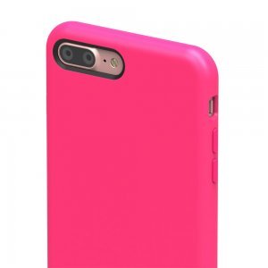 Противоударный (TPU) чехол SwitchEasy Numbers ярко-розовый для iPhone 8 Plus/7 Plus